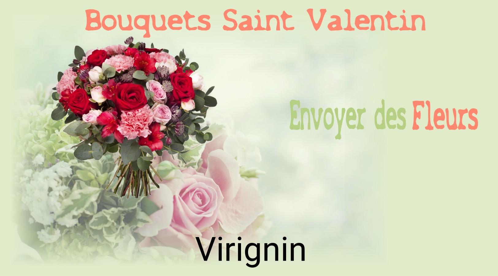 Roses de Saint-Valentin livrées à Virignin